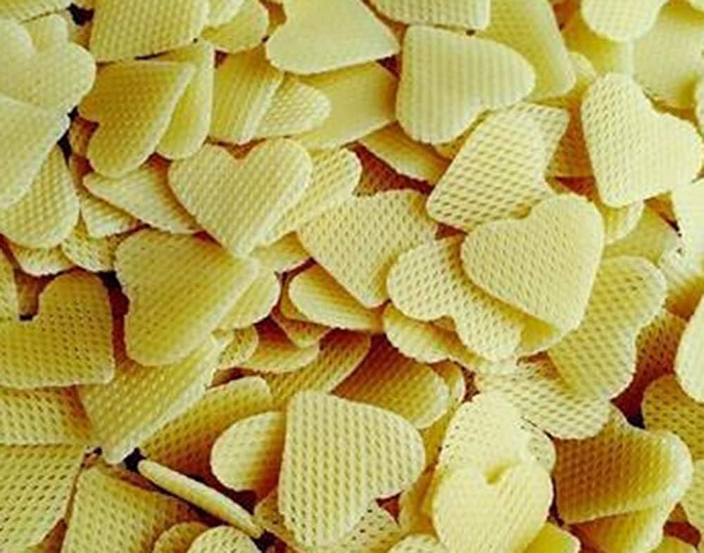 Ready to Fry Fryums Heart Shape 3D Papad Snacks (Crispy & Crunchy) (400)