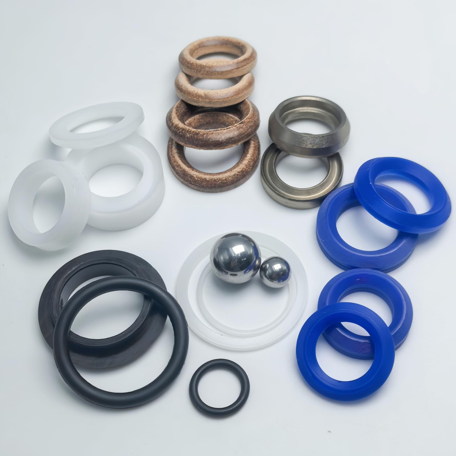 3 pezzi 235014 Valvola di scarico Primo Spray Valve 244194 Kit di riparazione pompa per Graco 210 230 390 395 490 495 595 3400 Spruzzatore Airless Vernice (235014+244194)