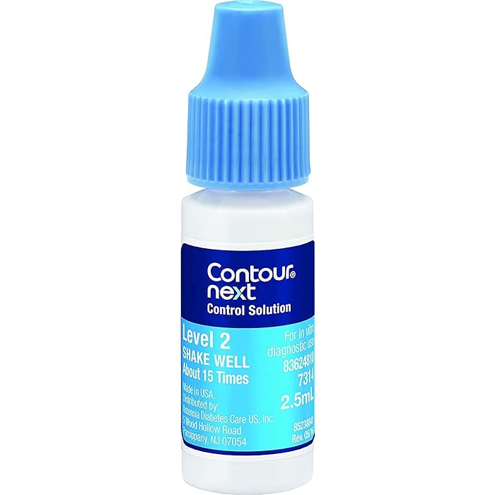 Buy CONTOUR NEXT Control Solution for Glucose Test Meter, Level 2, 2