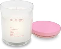 Vista 2 de Studio Oh! - Mini vela perfumada de 3.5 onzas de mezcla de coco y soja, vela perfumada en tarro para el hogar y la oficina o viajes, quema hasta 26