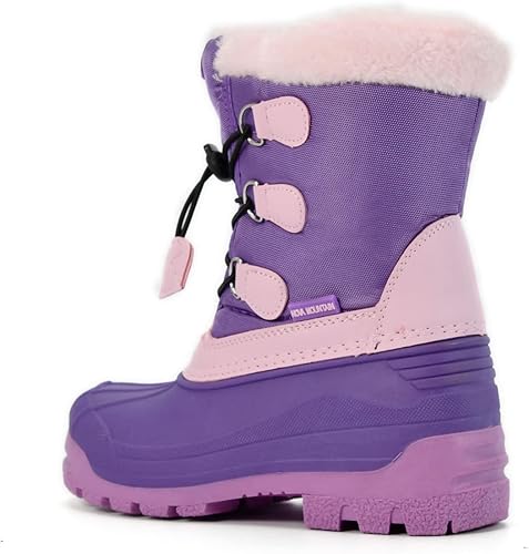 Miniatura 4 de Nova Mountain - Botas de nieve para niños pequeños, para invierno