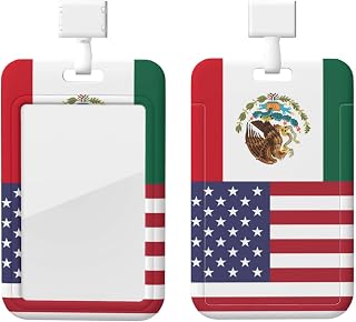 USA Mexican Flag Luggage Tags for Suitcases Travel Bag Tag Name Id Card Bag Labels for Friends Adults Kids Tourists