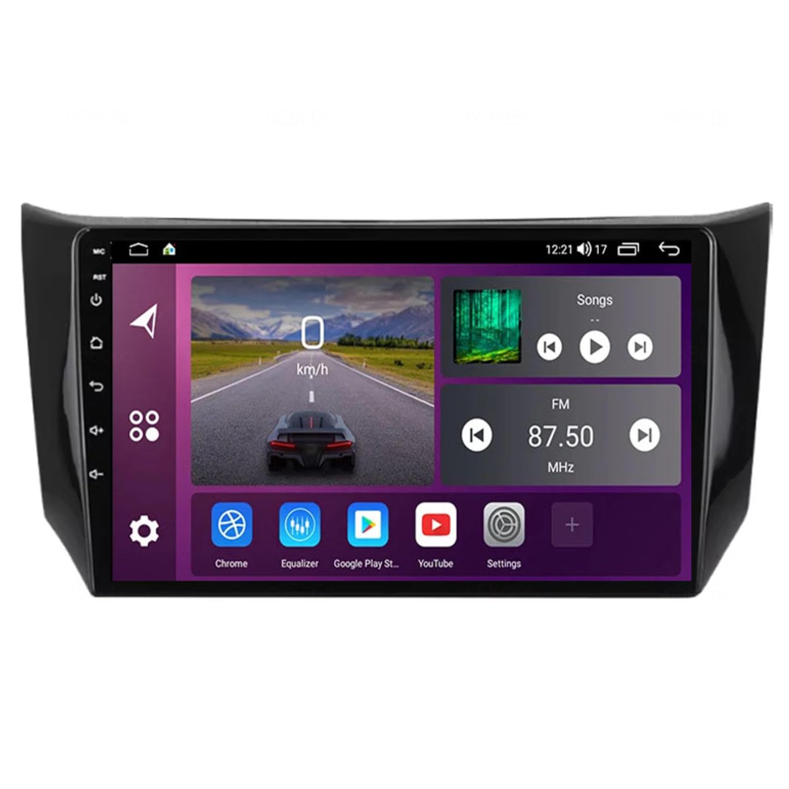 Android 16 Odtwarzacz Samochodowy Radio 9-calowy Ekran Dotykowy Multimedia Dla Nissan Sylphy B17 Sentra 2012-2018, Nawigacja Gps Obsługa Bluetooth 4g Wi-fi, Kamera Cofania Mirror Link,M106