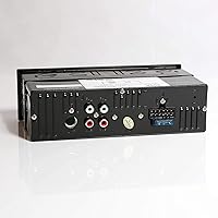 Vista 4 de Pyle Marine Head Unit Receiver Speaker Kit - In-Dash LCD Digital Stereo Built-in Bluetooth & Microphone w/ AM FM Radio System 6.5’’ Waterproof