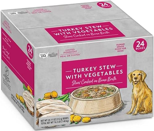 Member Marks Turkey Stew with Vegetables Wet Dog Food, 11
