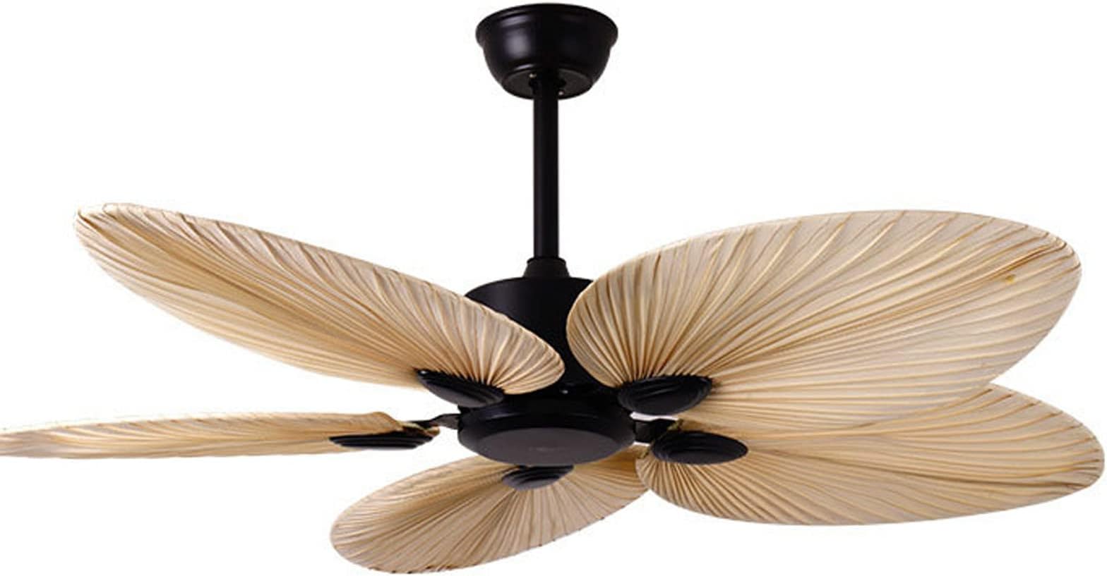 Fan Light Ceiling,in Tropical Indoor Fan,4 Timing Functions,Three Wind Speeds,Remote Control,Energy Saving,Available in Winter and Summer,A
