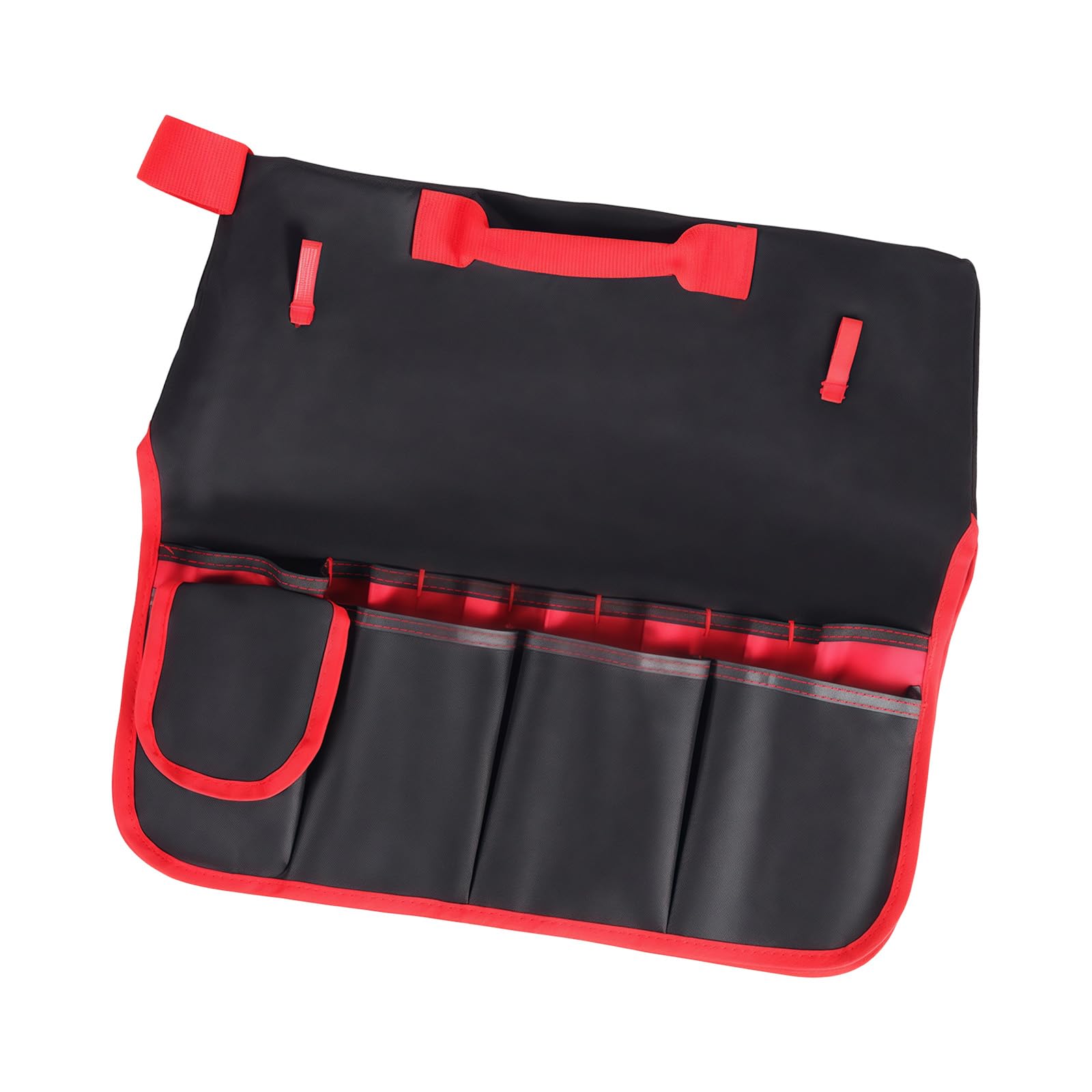 Large Capacity 35 Compartment Fabric Ideal for Craftsmen Home Improvement Sturdy Craft Tool Storage Bag