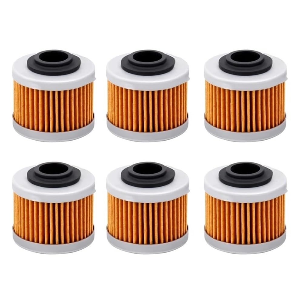 Filtre à air de rechange et filtre à huile moto en lot de 1 à 6 pièces - 7