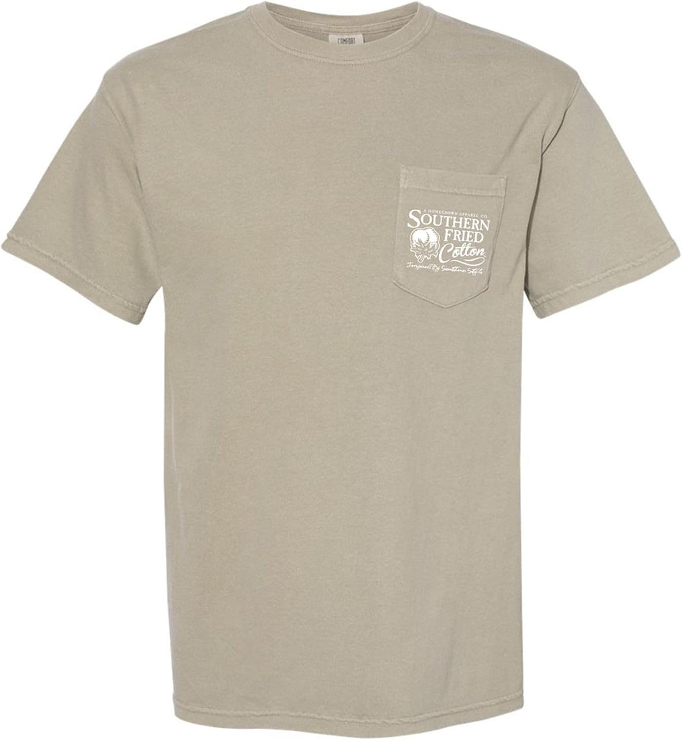 Old School Camo Turkey Tom Short Sleeve Pocket T Shirt