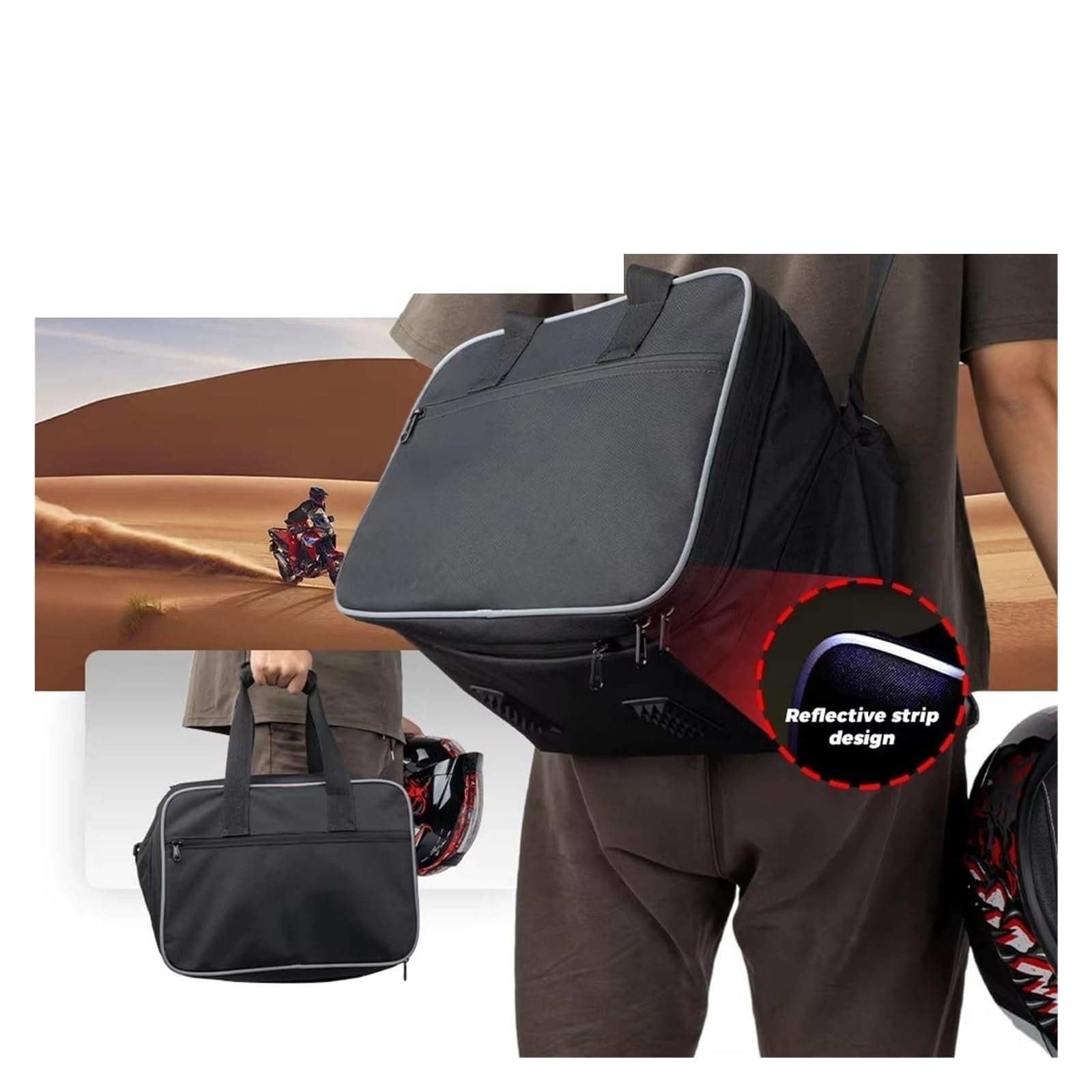 Moto Paraurti Borsa per BMW per R1300GS per R 1300 per GS 2023 2024 Moto Bagagli Sella Valigie Kit Attrezzi Interni Valigia Laterale Borsa(2pcs Side Bags)