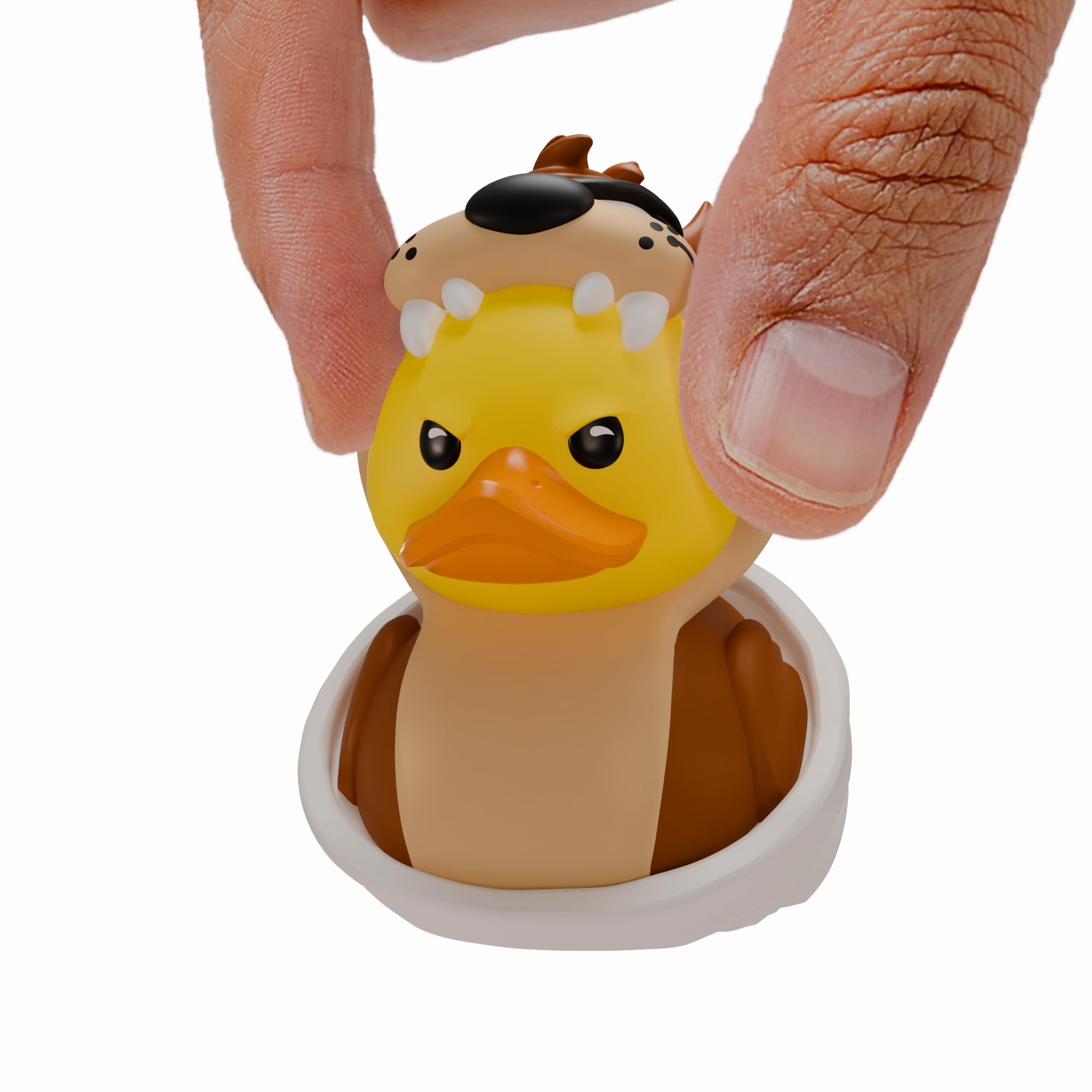 TUBBZ Mini: Looney Tunes - Tazmanian Devil Cosplaying Rubber Duck Vinyl figure – Official Collectible for Fans of Looney Tunes