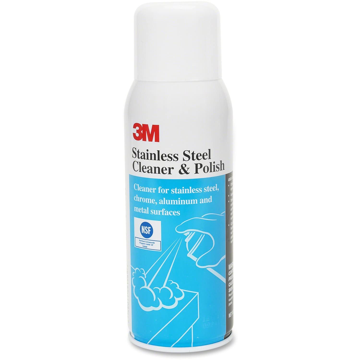 India Limited Stainless Steel Cleaner & Polish, Cleaning Spray Foam, Ready to Use Cleaner for Metal Surfaces, Remove Water Stain Mark & Fingerprints, Non Greasy & Pleasant Fragrance -283g