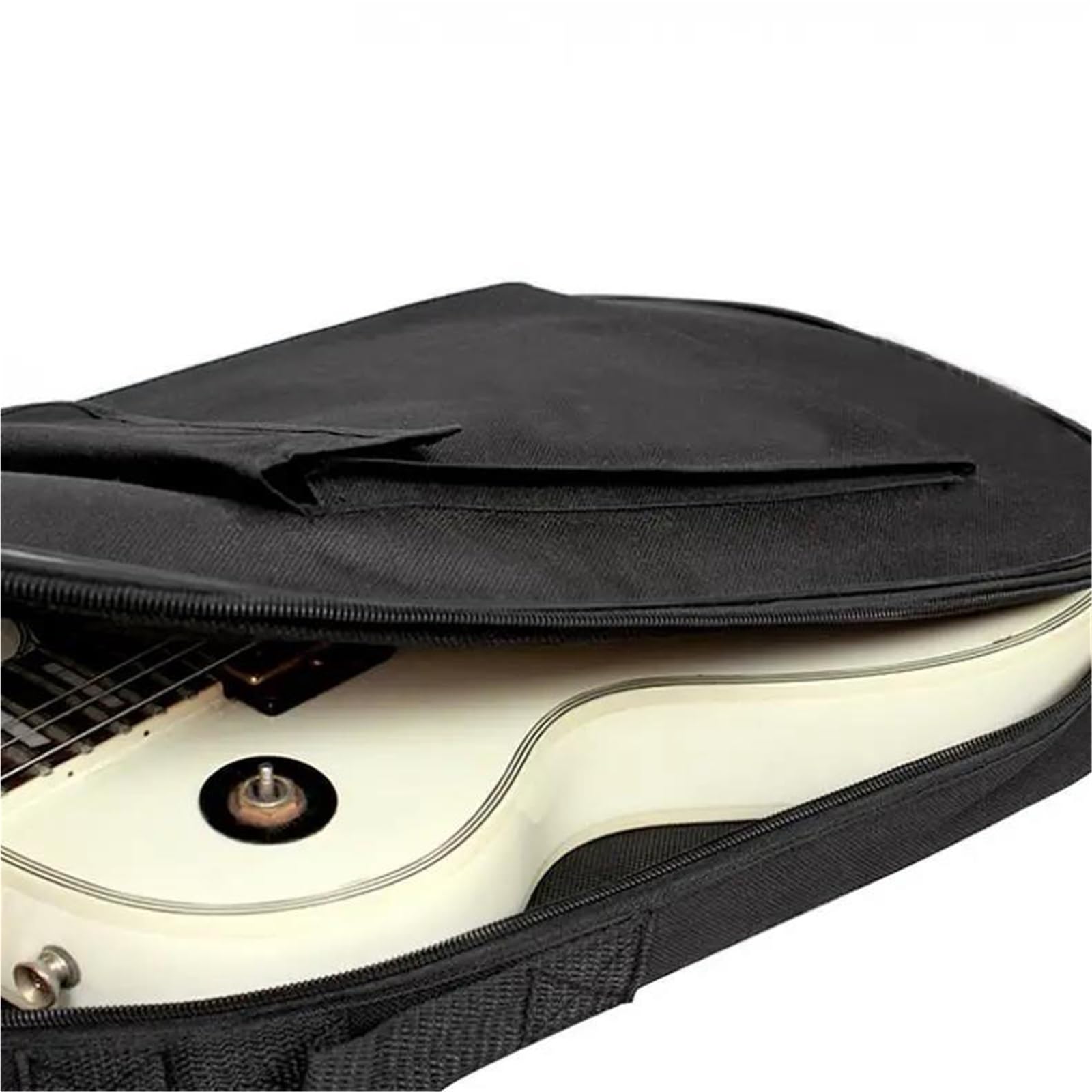 Pokrowiec Na Gitarę Elektryczną 5 Mm Grubości Bawełniany Wodoodporny Z Podwójnym Paskiem Ramię Zestaw Budowy Gitary