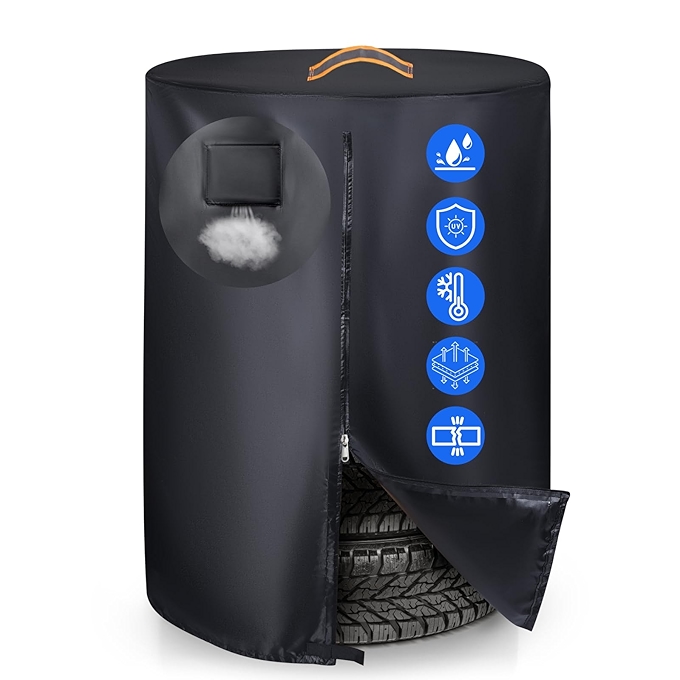 防水耐用轮胎储存袋适用室内外大号轮胎防尘保护罩