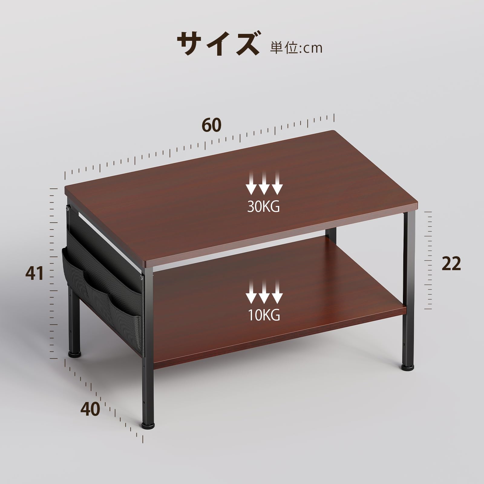 Amazon.co.jp: YeTom センターテーブル ローテーブル 一人暮らし ロー 