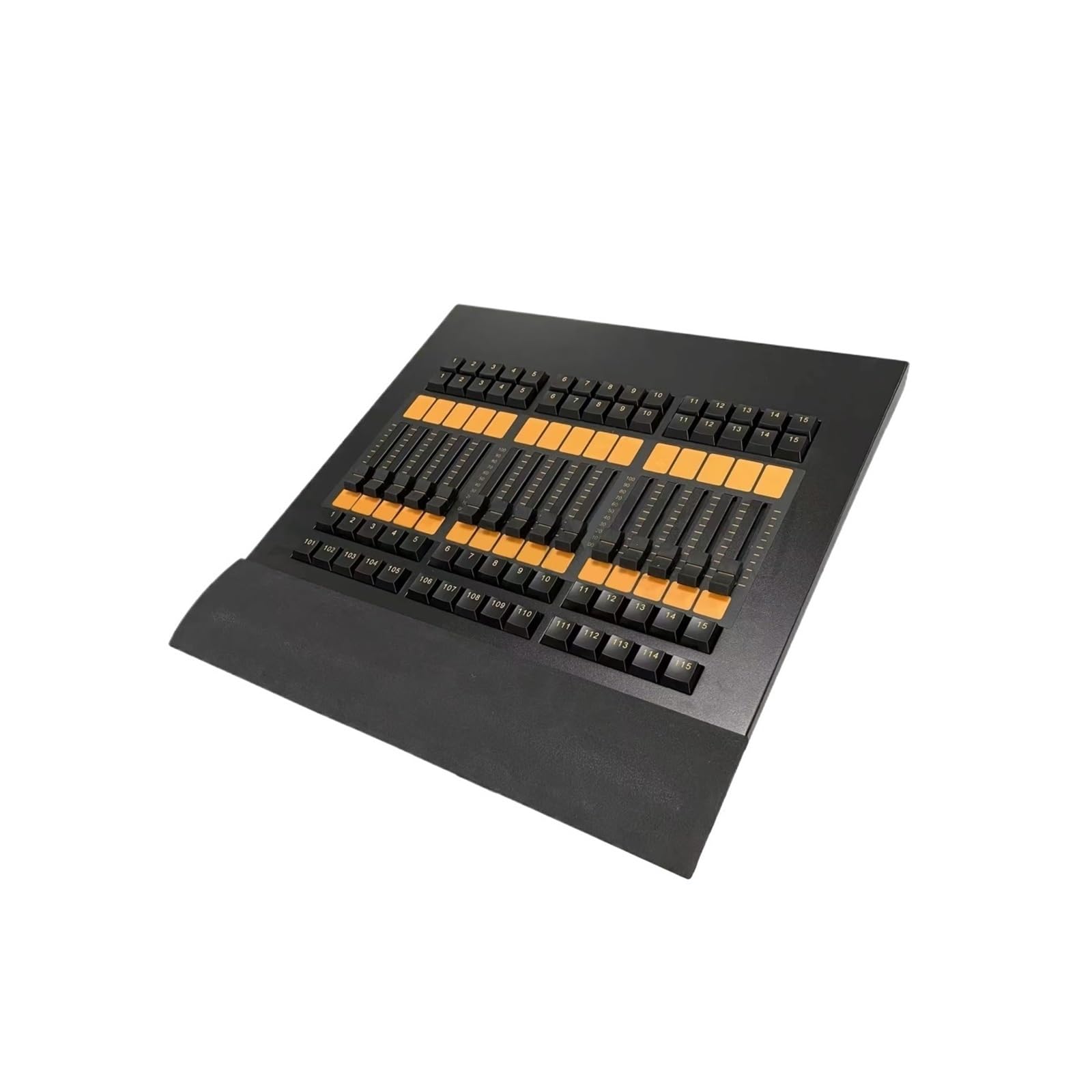Controlador DMX, Consola de control luces escenario MA2 Fader Wing, consola iluminación LED DMX 512 for focos cabeza móvil PAR, DJ(5pin)