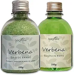 Sais E Espuma De Banho Banheira Hidromassagem Verbena 250ml