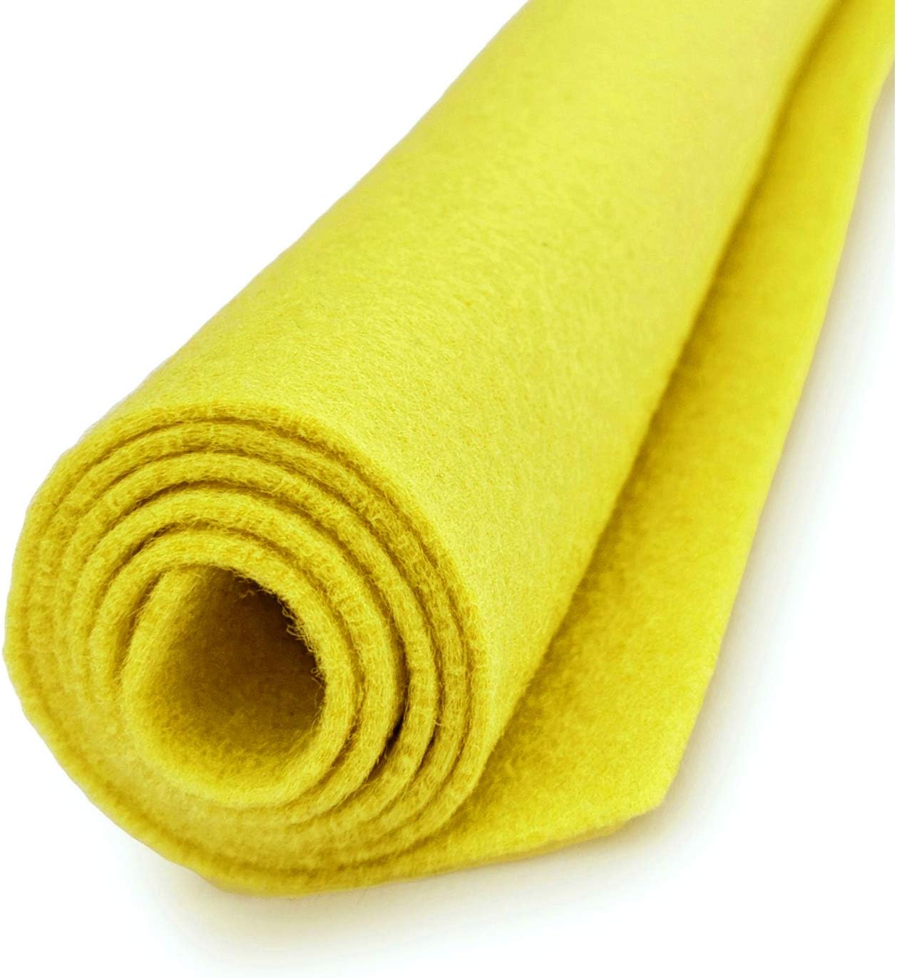 Yellow Premium Acrylic Felt Large Craft Sheet DIY
