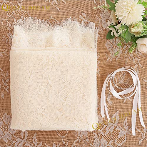 Queendream 1P IVORY LACE TABLECLOTH Ivory Lace Tablecloth: 60X120 Inch thumb #7