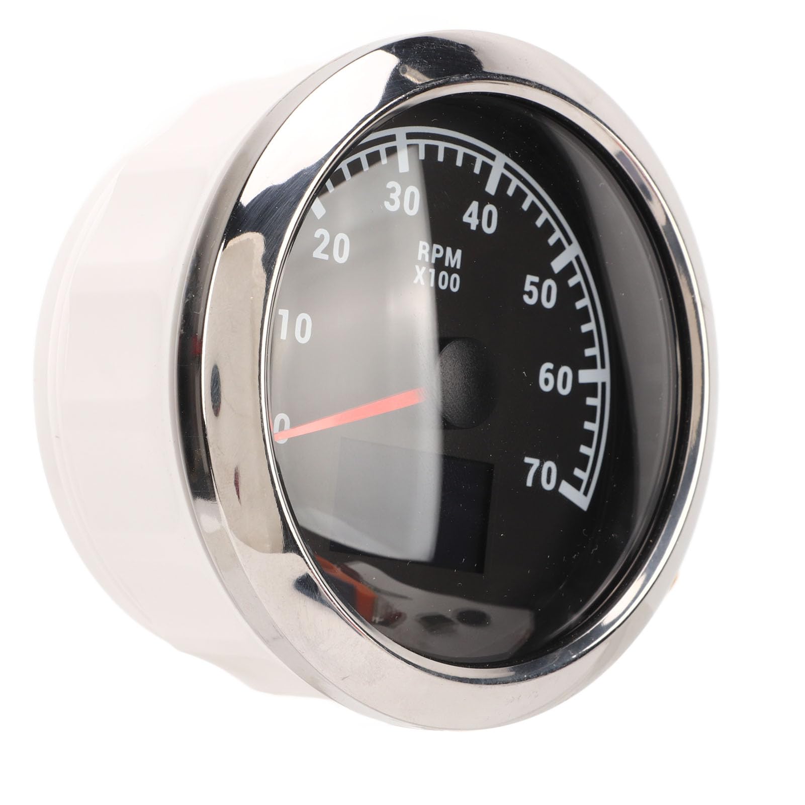 Medidor digital, 3 en 1 85 mm 7000 RPM Tacómetro Medidor DC 9-32 V Temperatura del agua Presión de aceite Medidor de RPM para RV Yate Barco