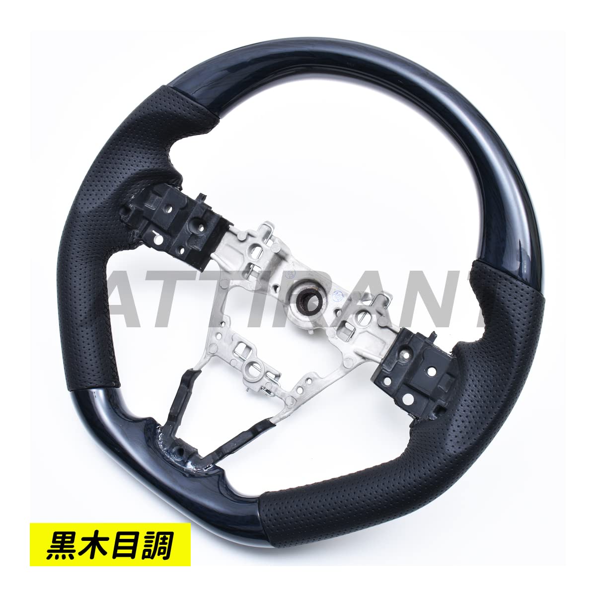 ハンドル ステアリング ホイール ビレット 黒 スイフト ステアリング ZC13S ZC43S ZC53S ZD53S ZC83S ZD83S