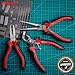 Hi-Spec 3 Piece Metalworking Plier Set for Metal Earth 3D Model Making
