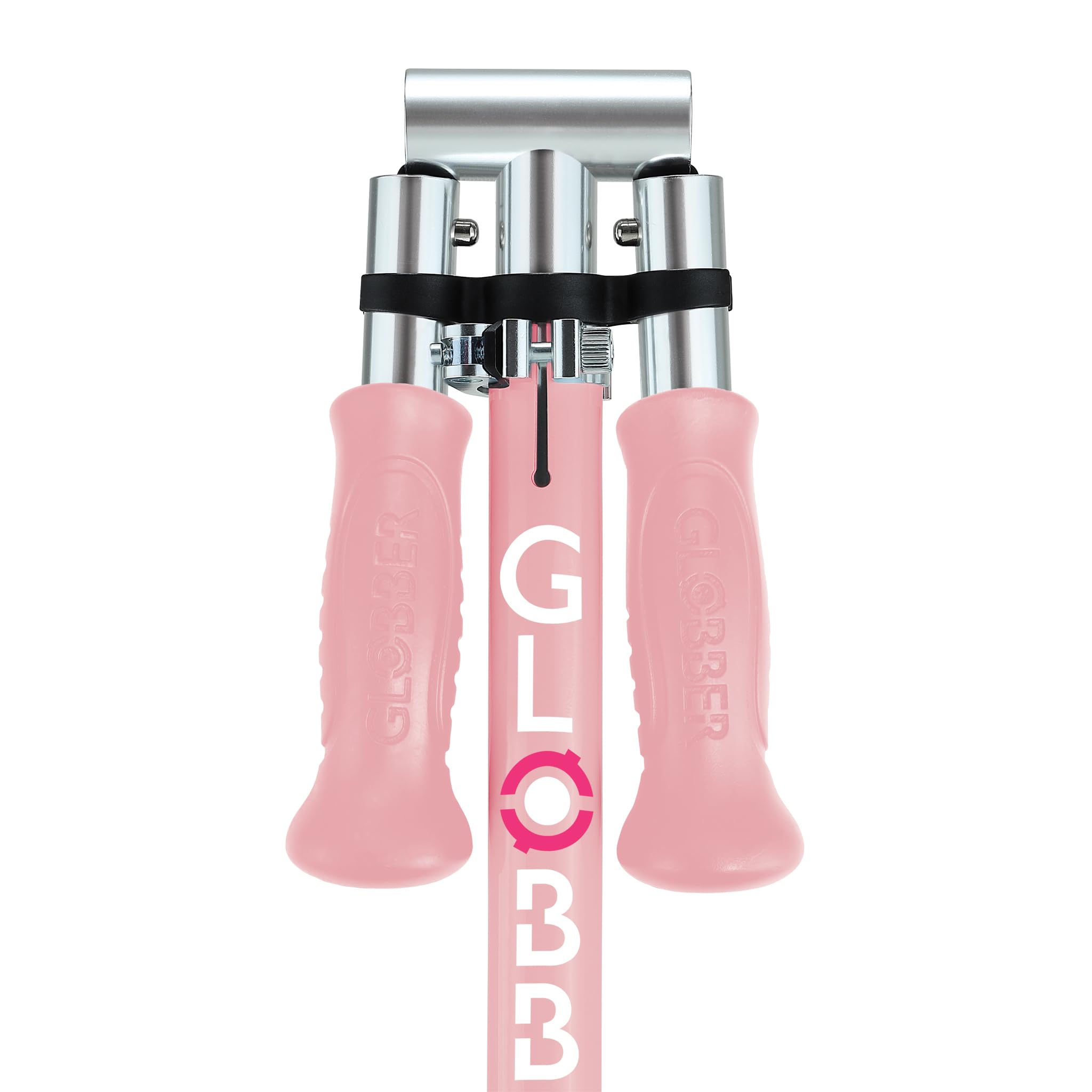 Globber Flow Foldable Junior Lights – Tretroller mit 2 Rädern faltbar – mit verstellbarem Lenker und leuchtenden Rädern – ab 3 Jahren – für Kinder