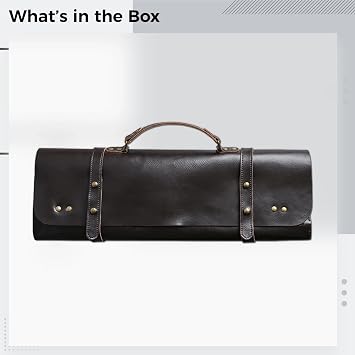 Leather Drumstick Bag, Spacious Design For Multiple Drumsticks, Classic Style, Comfortable Handheld Size, Brown Color