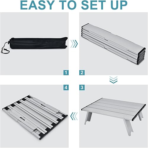 Miniatura 5 de COSTWAY Juego de sillas de playa tipo mochila, 3 piezas, sillas de camping portátiles con soporte para tazas, bolsa de hielo, sillas reclinables al