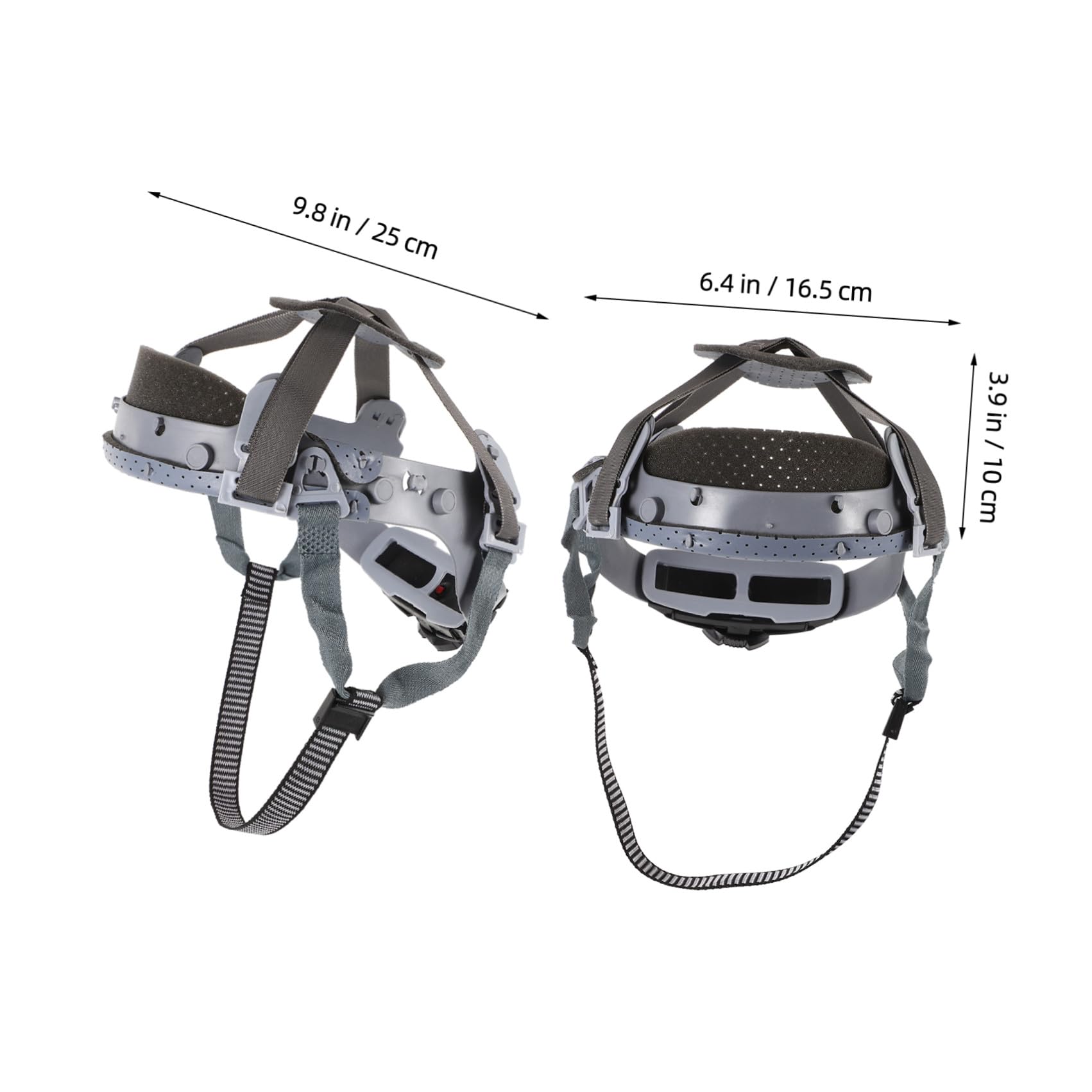 ARTIBETTER Helmfutter Schutzhelm Helme Austauschbare Helmaufhängung Huteinlage Für Sicherheitshut Hardhat-zubehör Helmaufhängungsknopf Austausch Der Helmaufhängung Stoff Weiß
