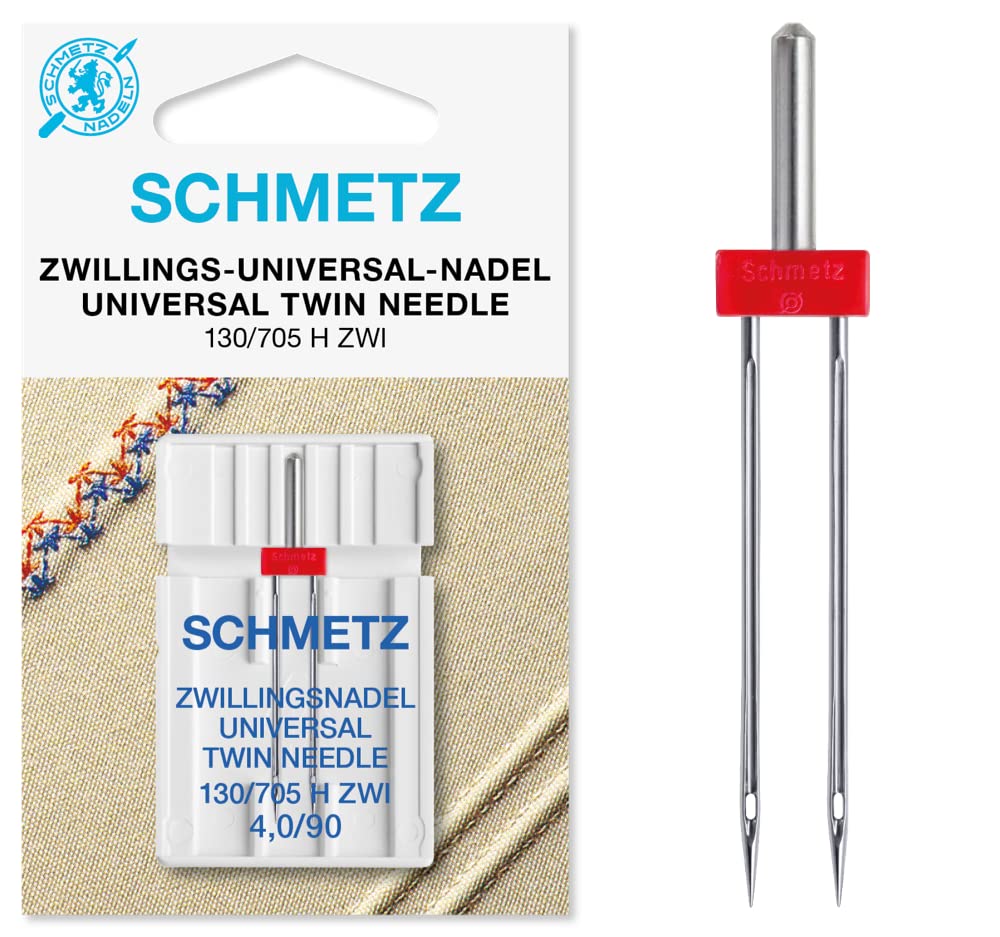 Sewing Machine Needles Schmetz - Twin, Size: 4.0/90, Single Packet
