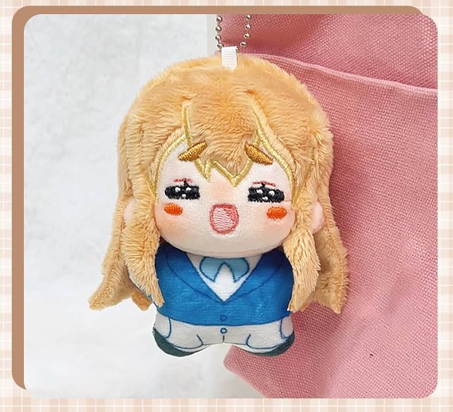 Amazon.co.jp: けいおん！ 平沢唯 秋山澪 琴吹紬 10cm綿人形