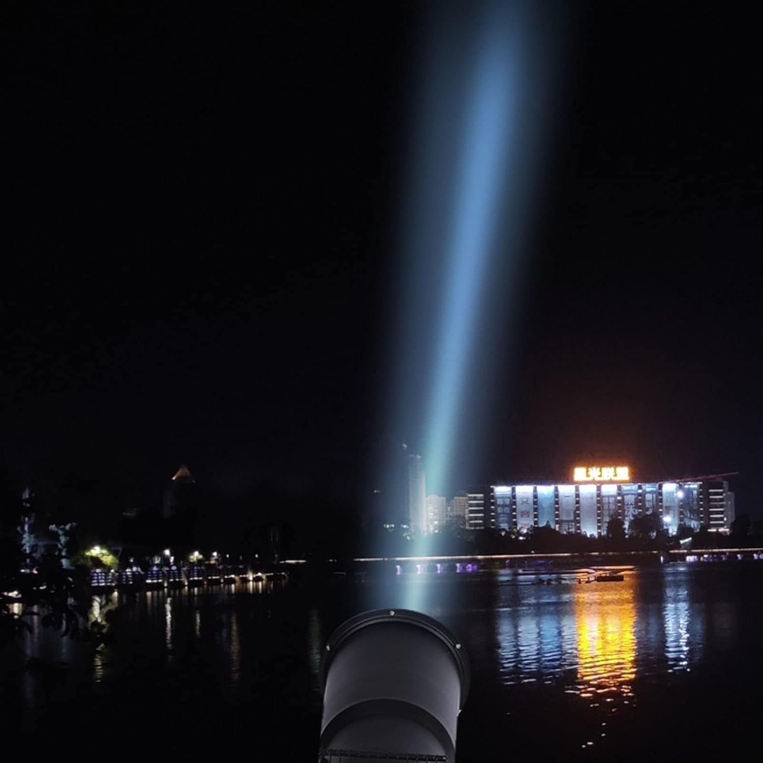 Led Tower Search Spotlight - 111V-240V Spot Searchlight, LED Beam Spotlight, Great for Boat Home Security Protection Emergency Lighting Farm Field Garden(300W(111V-240V))