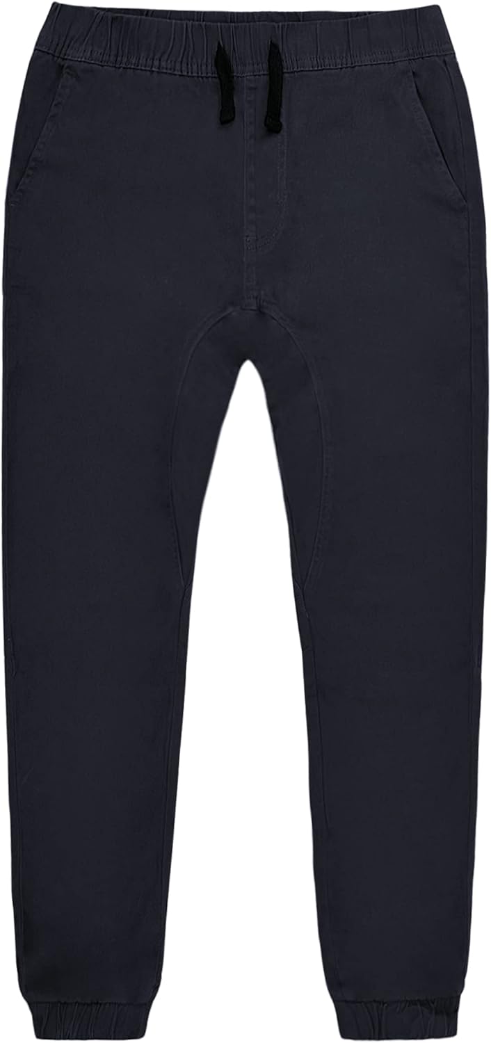 Southpole Boys Twill Jogger Pants in Basic Stretch Twill Fabric - Image 2