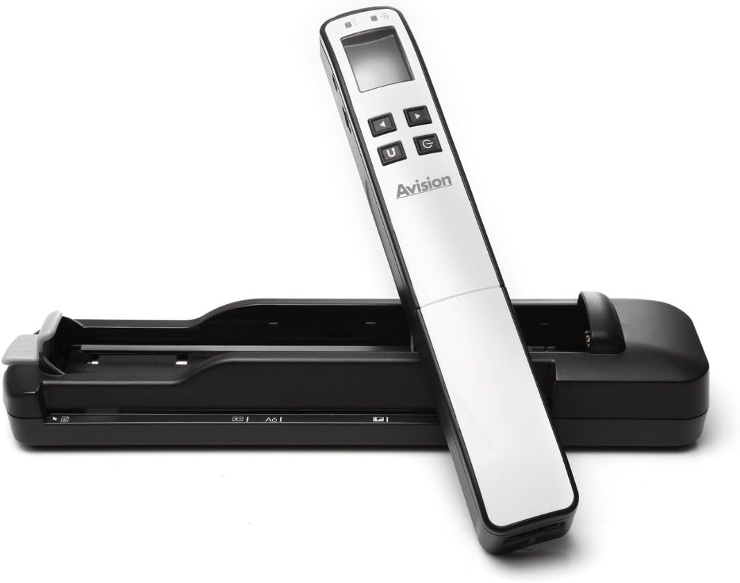 MiWand2 Pro A4 Wi-Fi Avision Hand Scanner - White