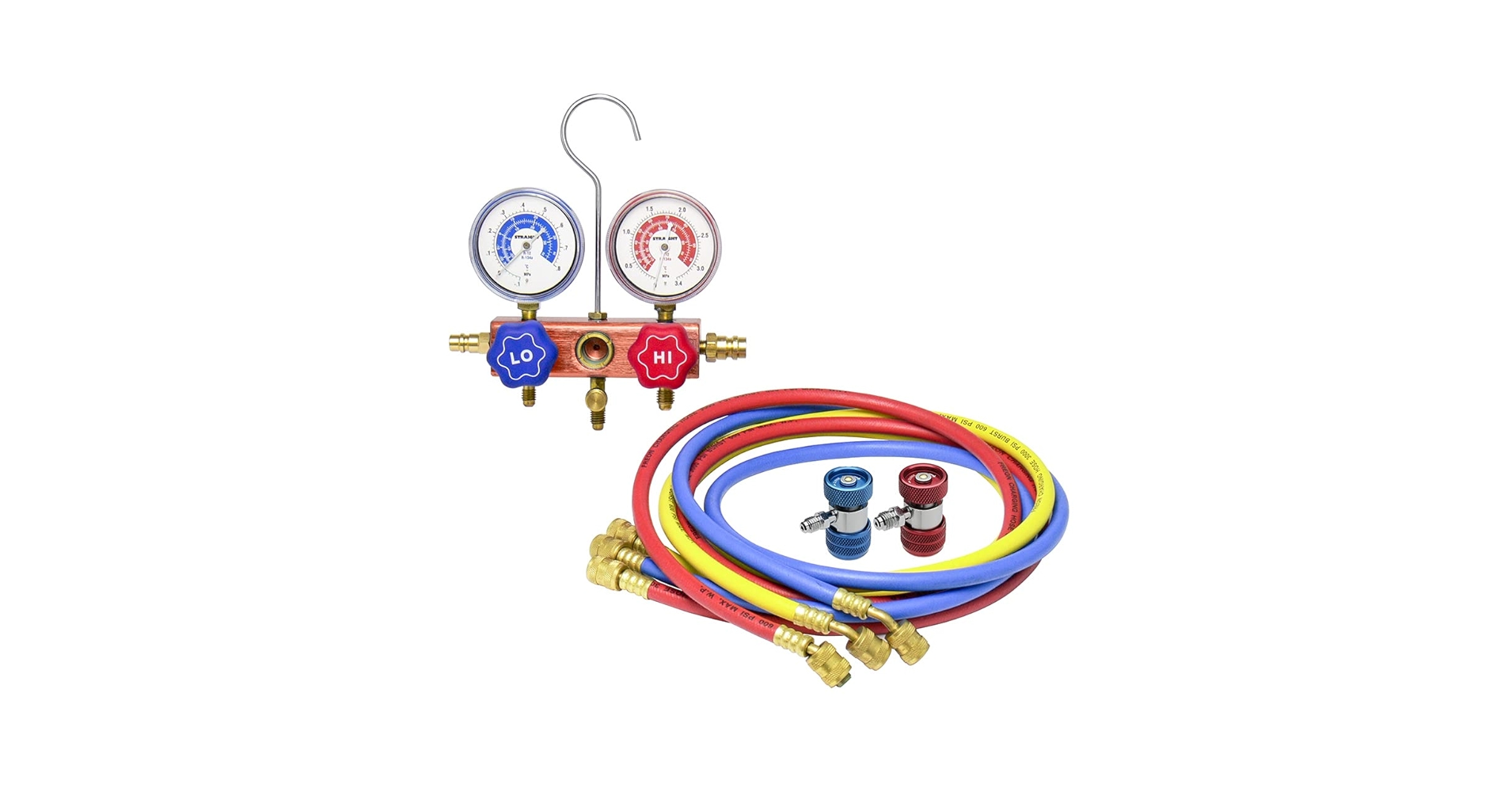 Amazon | (STRAIGHT/ストレート) マニホールドゲージセット HFC