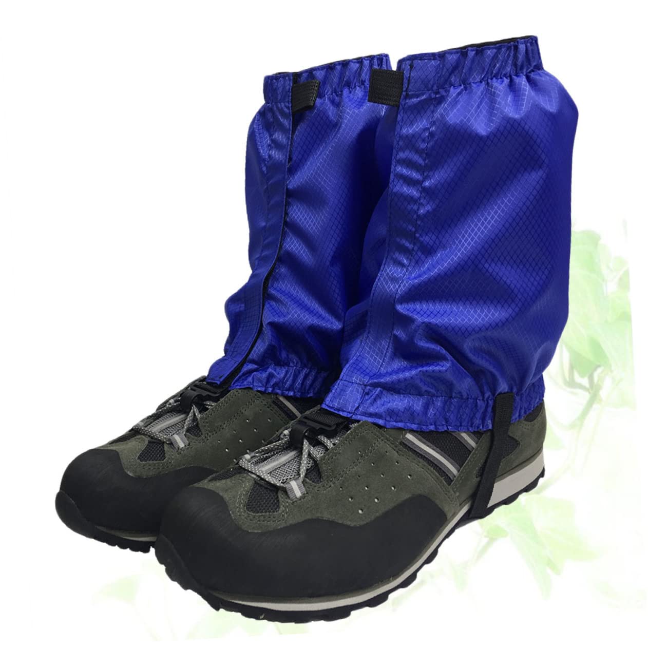 OHPHCALL Climbing Gaiters for Men Snow Boot Covers Waterproof Leg Gaiters Elastic Cord for Hiking