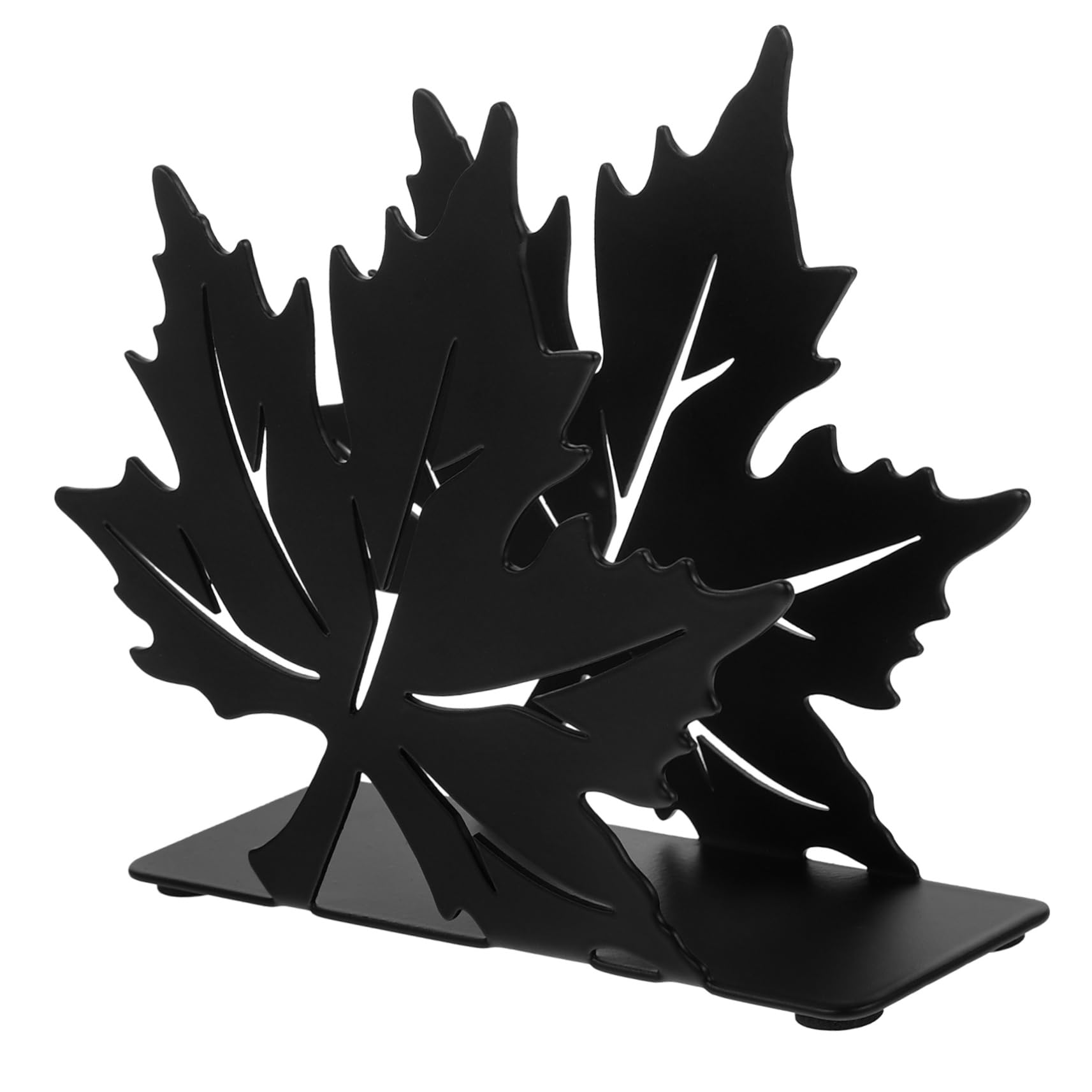 Gadpiparty 4piezas Soporte De Servilletas De Mesa Diseño Arce Dispensador De Pañuelos Vertical para y Organizador De Servilletas y Elegante