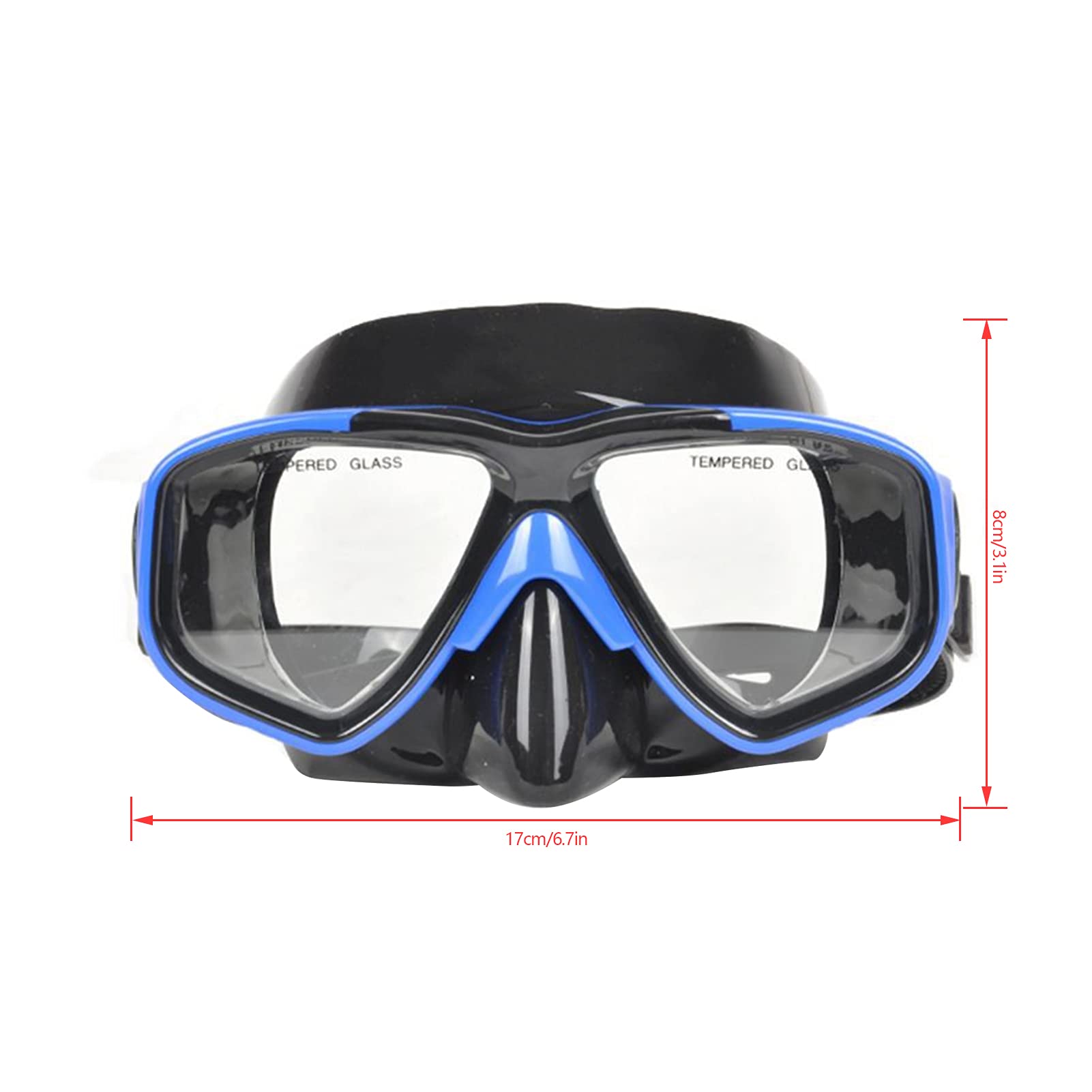 Juego de Gafas de Snorkel con Snorkel Antivaho y Completamente Seco para Niños Adultos, Material de Silicona Suave, 1 Unidad, Aptas para Deportes Acuáticos