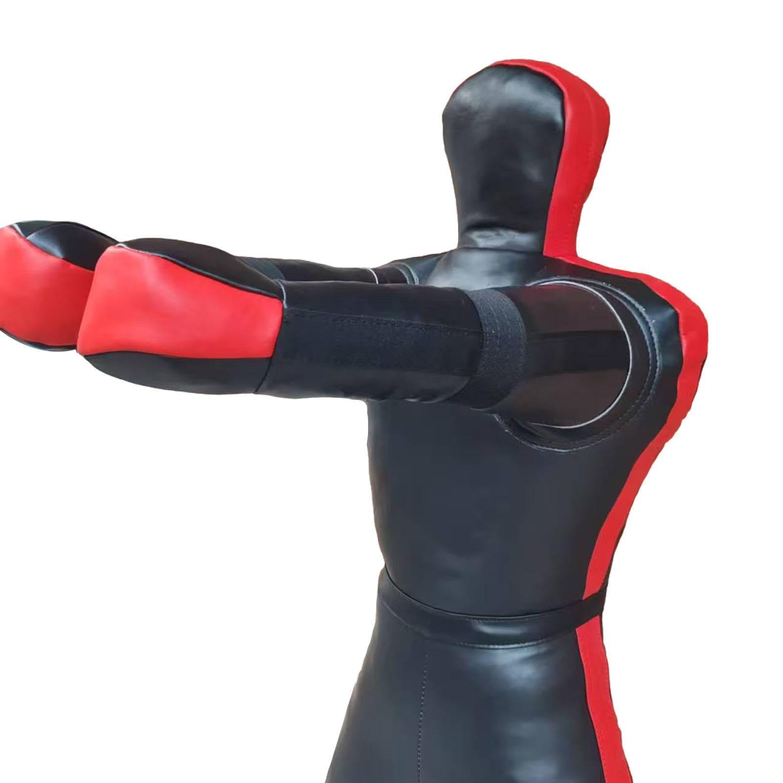 QSTDGVPW Grappling Dummy Dummy Bag Multiuse Sturdy UN Filled Punching Training Equipment for Wrestling Practice Throwing Judo, 165cm