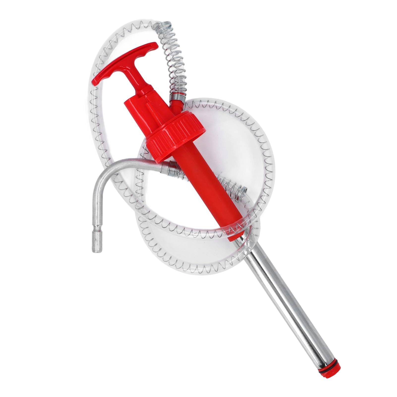 Dioche Pompa da 25 Litri Pompa Manuale per Fusti di Olio Portatile e a Tenuta Stagna, Adatta per Fusti di Olio da 20 Litri, Ideale per il Trasferimento di Motore e per Ingranaggi, Include un Tubo da
