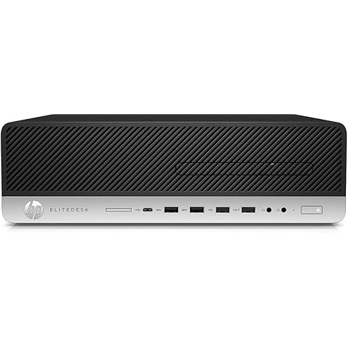 HP EliteDesk 800 G4 Small Form Desktop, Intel Six Core 8th Gen i5 8500 3.0Ghz, 16GB DDR4 RAM, 512GB NVMe PCIe M.2 SSD, USB Type C, Windows 11 Pro (Renewed)