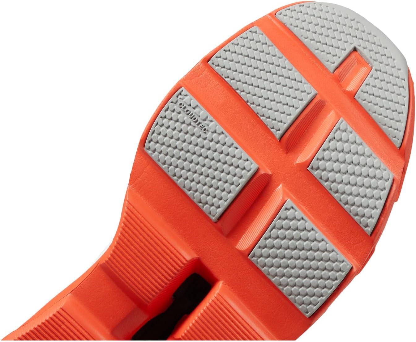 On Womens, Cloudmonster White/Flame 9 Medium - Image 6