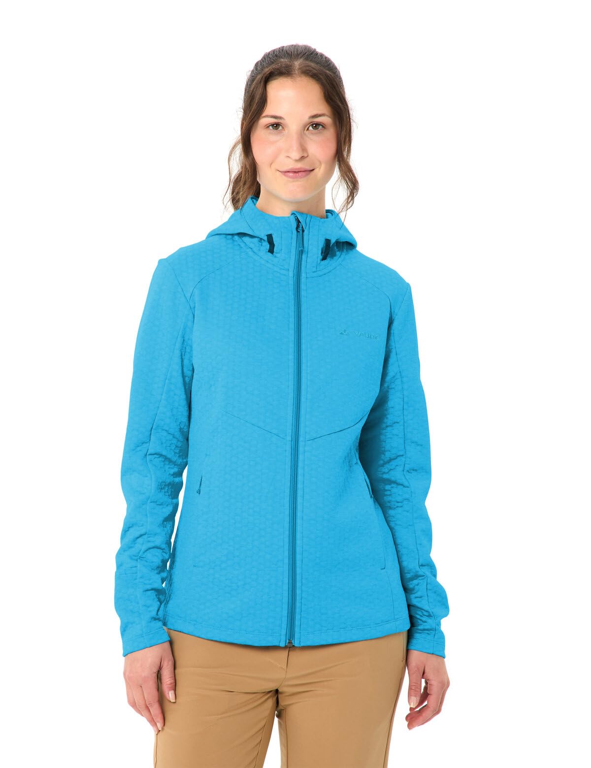VAUDE Skomer Hiking Hoody, Felpa con Cappuccio Multifunzione in Pile, da Donna, Che Fa Parte del Concetto di circolazione, Calda, Morbida e Traspirante