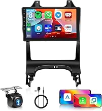 6G+128G 8-Core Radio for Peugeot 3008 5008 2009-2015 with Carplay Android Auto Mirrorlink Wireless, Hodozzy 9 Inch Touch Screen with Bluetooth GPS WiFi USB DSP FM/RDS Radio with Camera