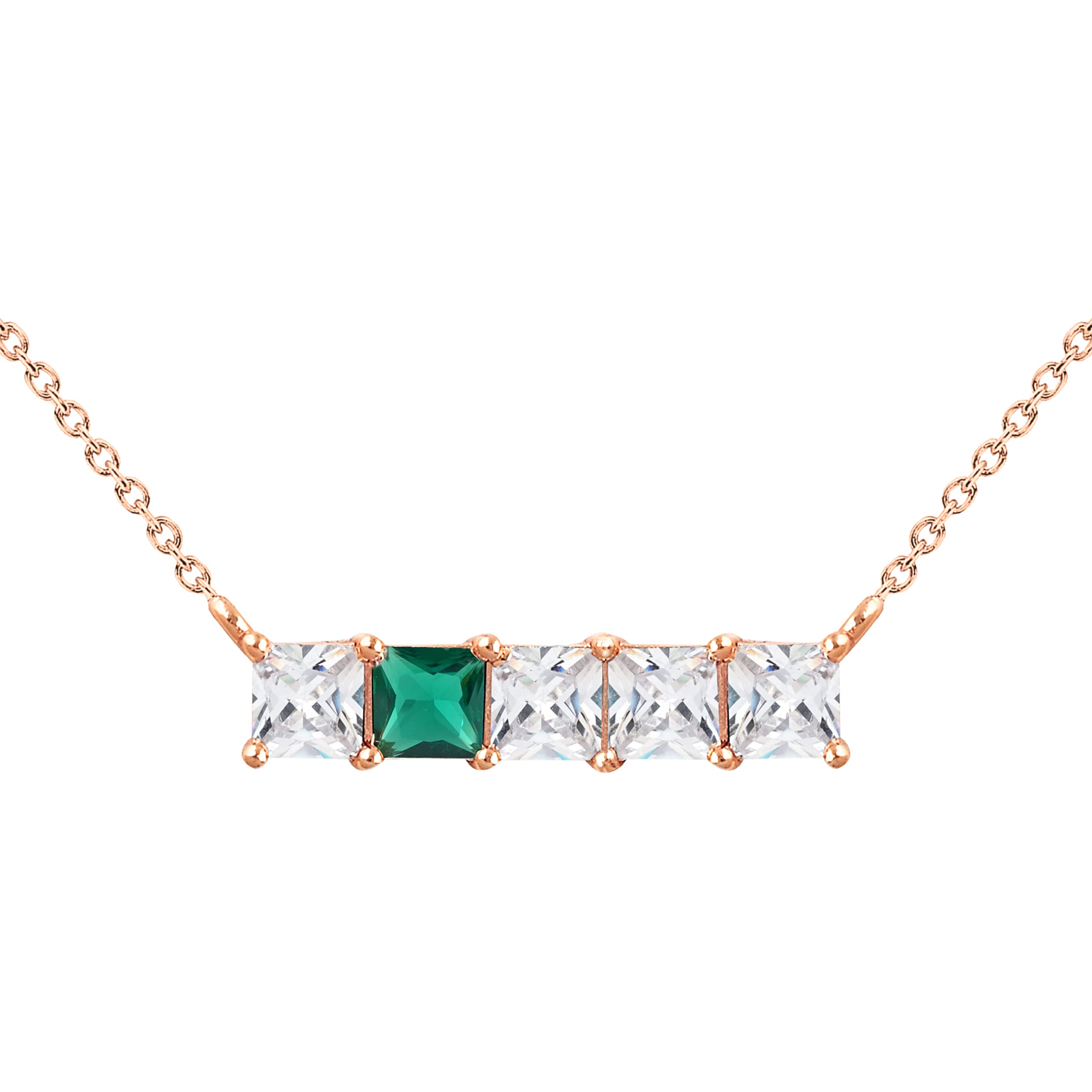 See full amazon price history chart for MINUTIAE Square Shape Green Healing Stone Crystal with Cubic Zirconia Diamonds Pendant Charm Necklace For Women & Girls - Rose Gold | Stylish Design with Extendable Chain MINUTIAE Square Shape Green Healing Stone Crystal with Cubic Zirconia Diamonds Pendant Charm Necklace For Women & Girls - Rose Gold | Stylish Design with Extendable Chain (B09Z1TP8SD) Amazon Price History, Amazon Price Tracker