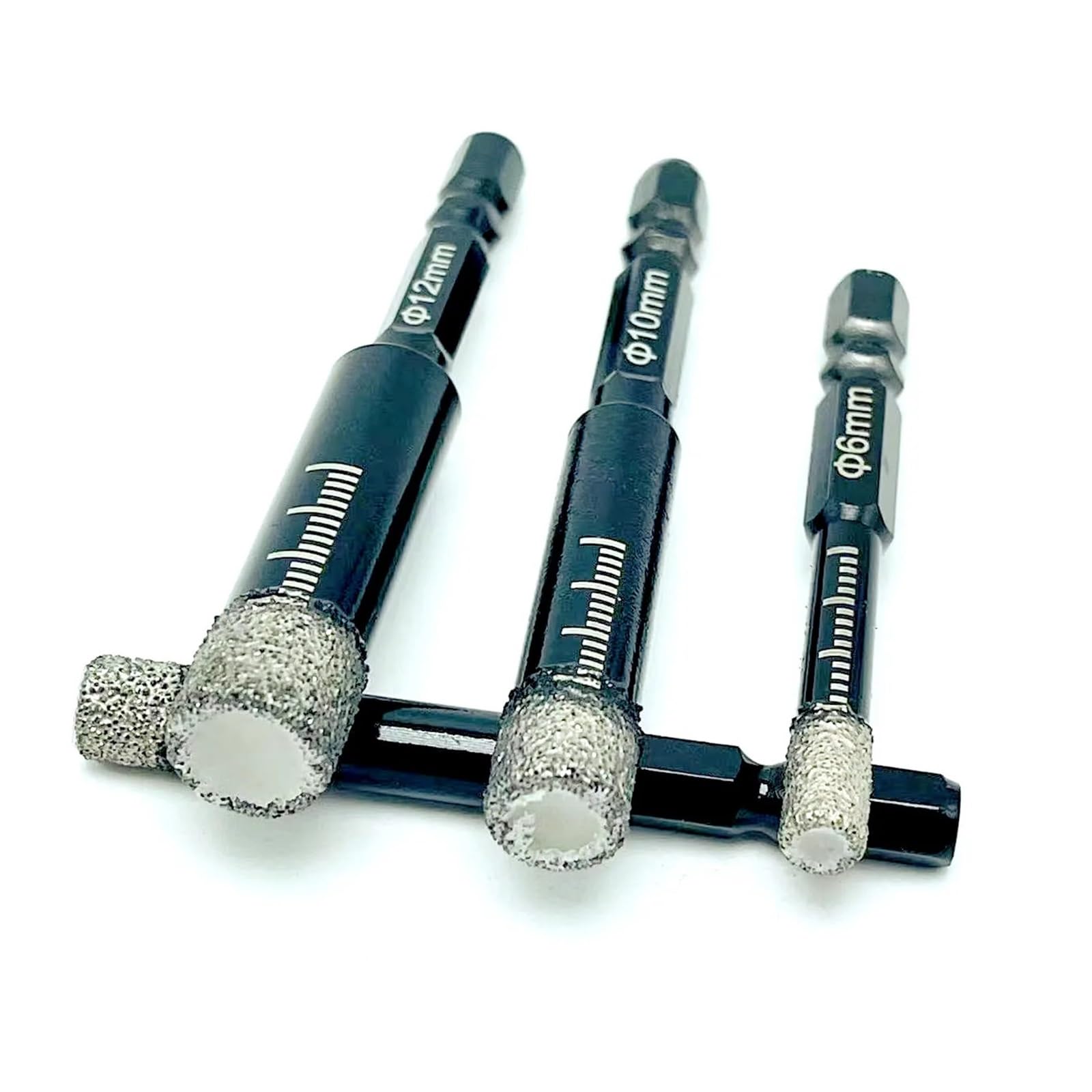 Punte da trapano a secco brasate con gambo esagonale, dimensioni 5 mm a 16 for piastrelle di ceramica, marmo, granito(16mm-5PCS)