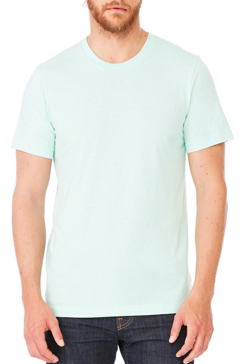 Bella + Canvas Unisex Vert T-Shirt Heather Cvc