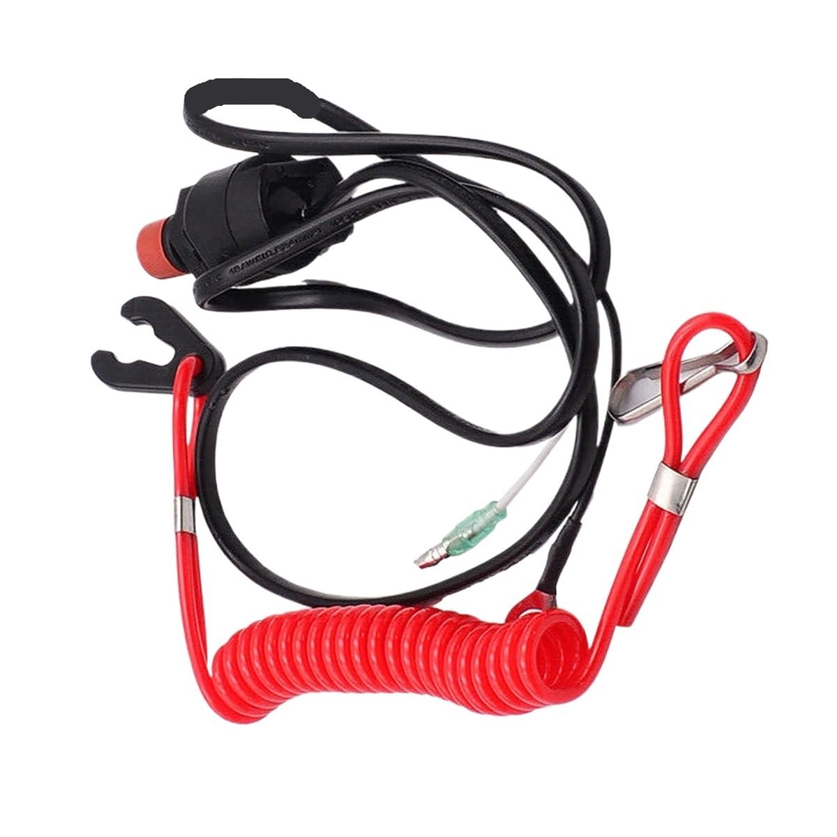 Interrupteur d'arrêt moteur pour sorties en mer en hors-bord 2 temps 689-82575-02