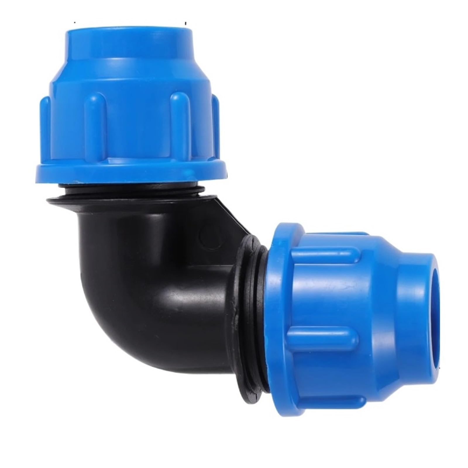 Ydmhylai Elbow 20-50Mm Pvc Pe Tube Water Splitter, Quick Valve Connector For Garden Irrigation, Portable Easy Clean(,25Mm)